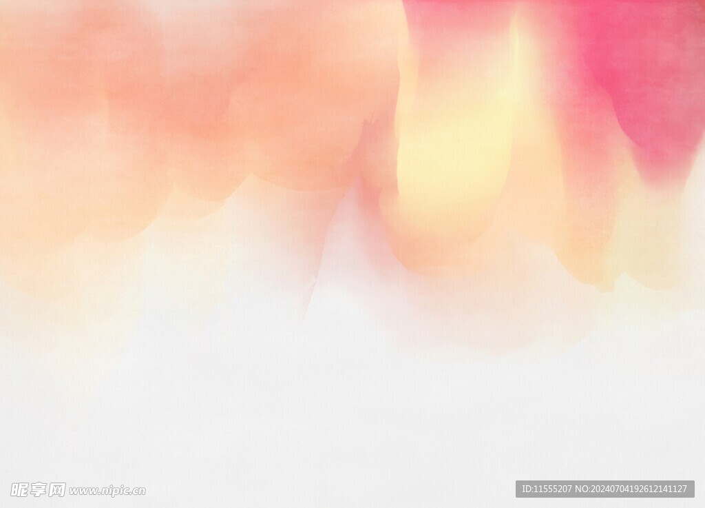 创意水彩抽象艺术画水彩晕染