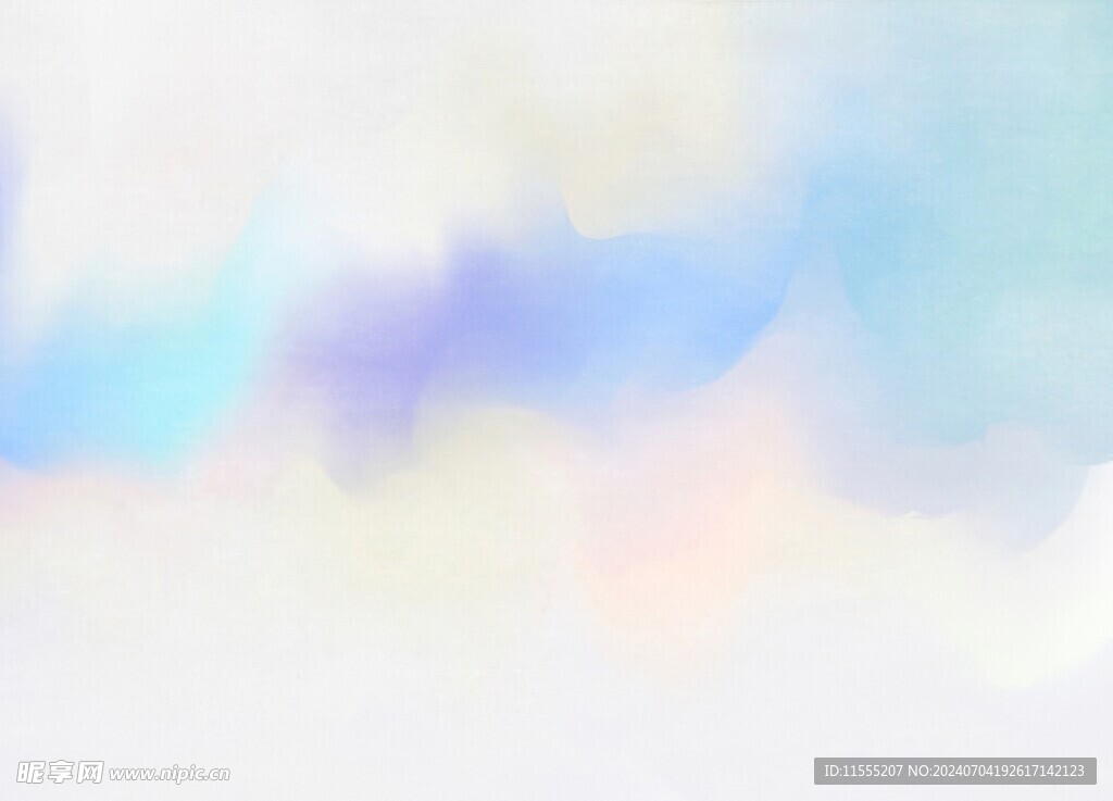 创意水彩抽象艺术画水彩晕染