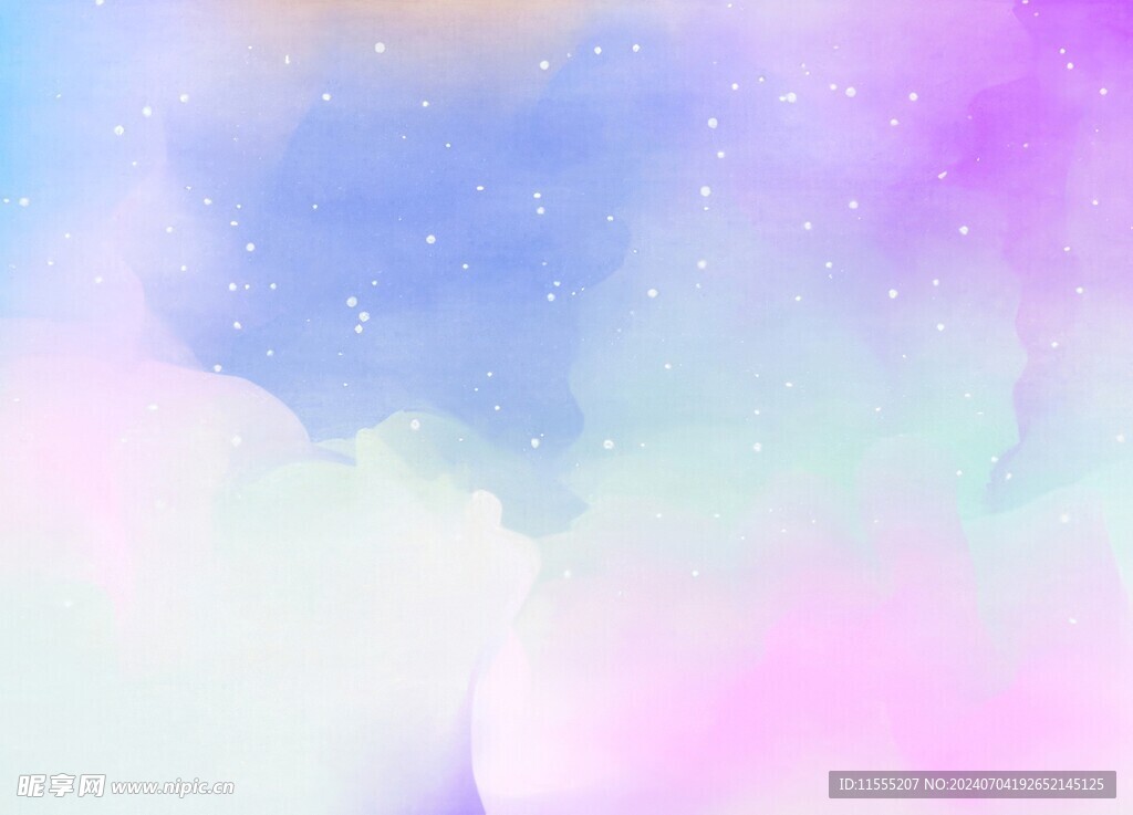 创意水彩抽象艺术画水彩晕染