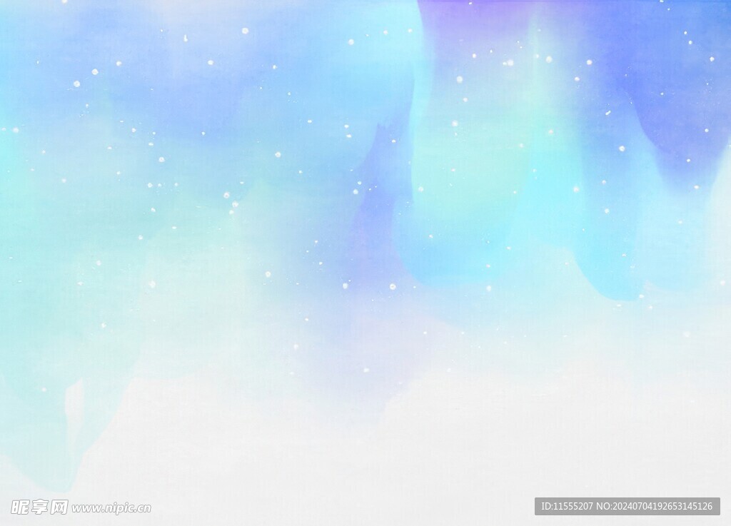 创意水彩抽象艺术画水彩晕染