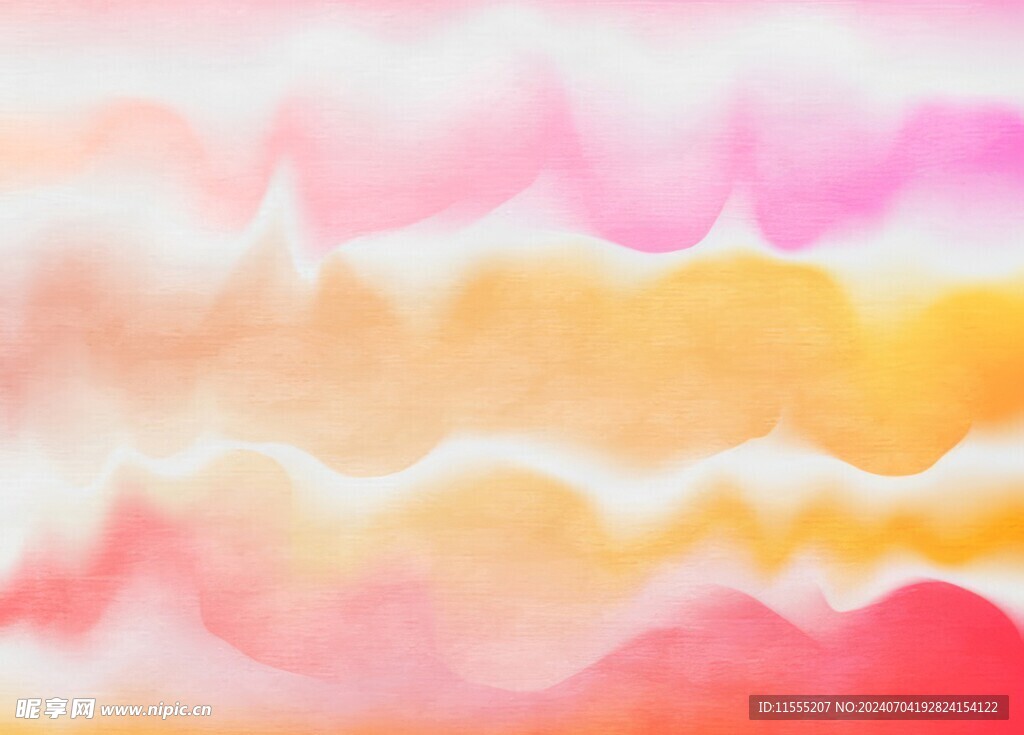 创意水彩抽象艺术画水彩晕染