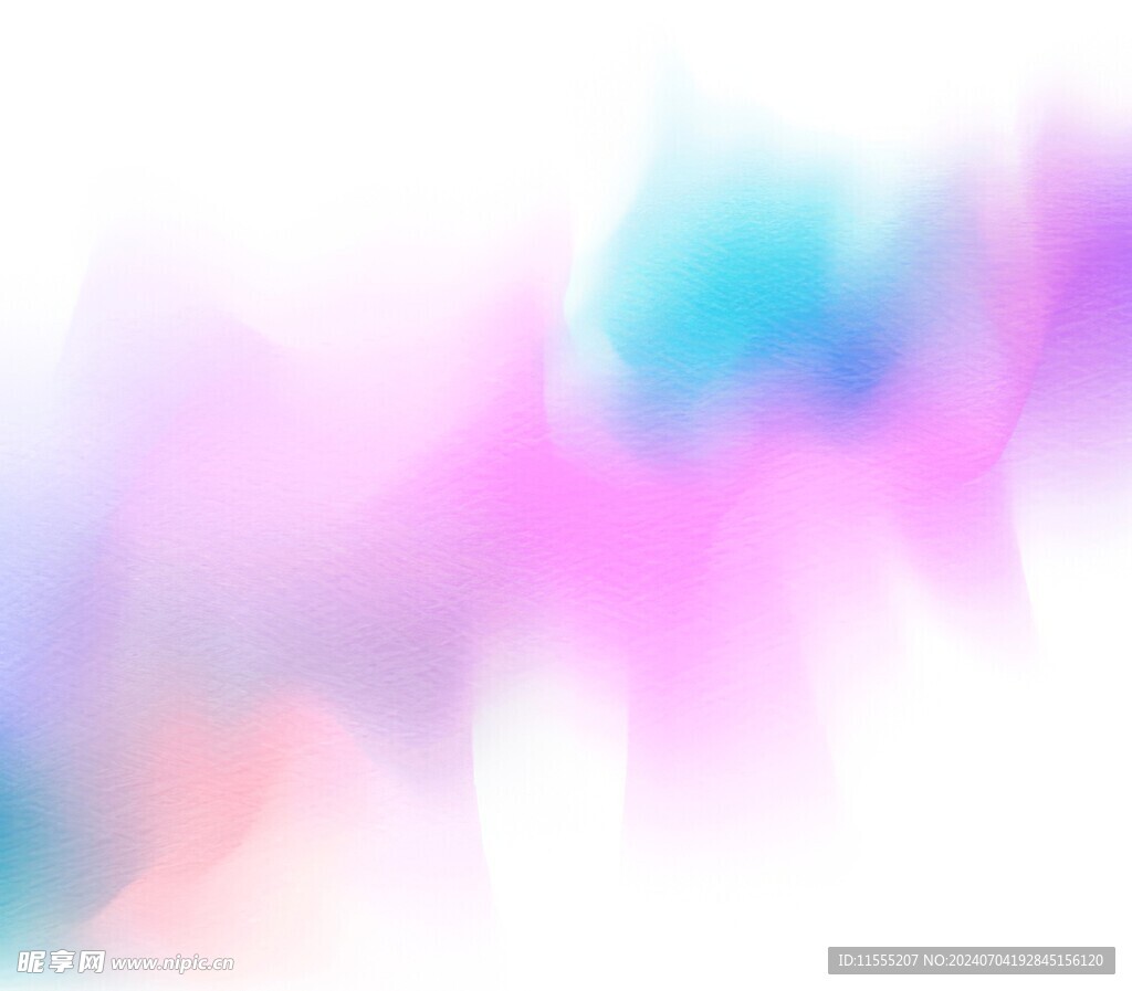 创意水彩抽象艺术画水彩晕染