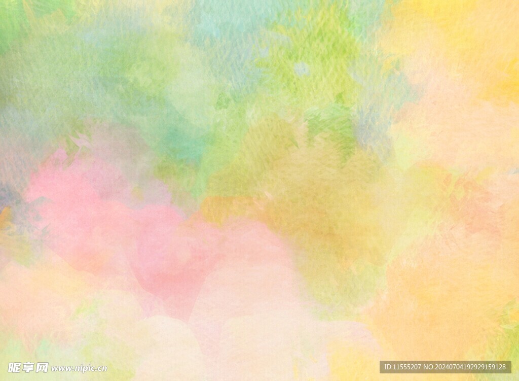 创意水彩抽象艺术画水彩晕染