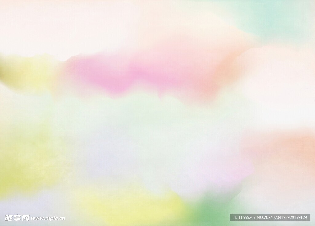 创意水彩抽象艺术画水彩晕染