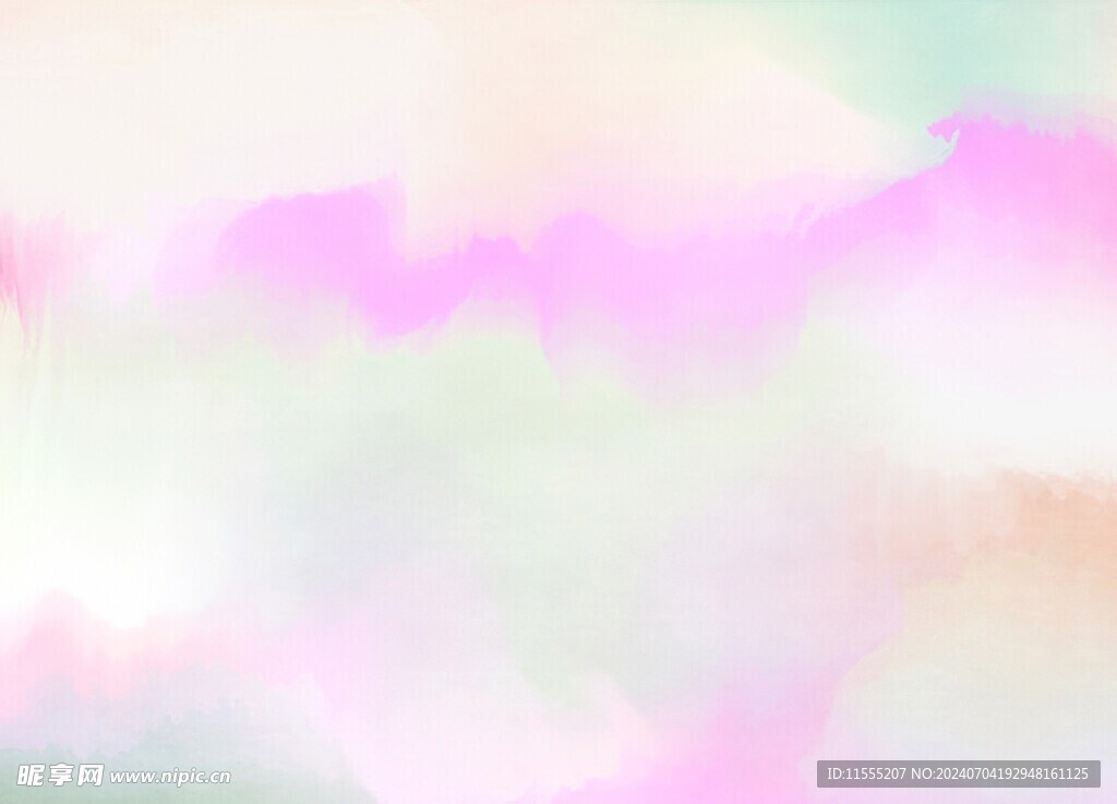创意水彩抽象艺术画水彩晕染