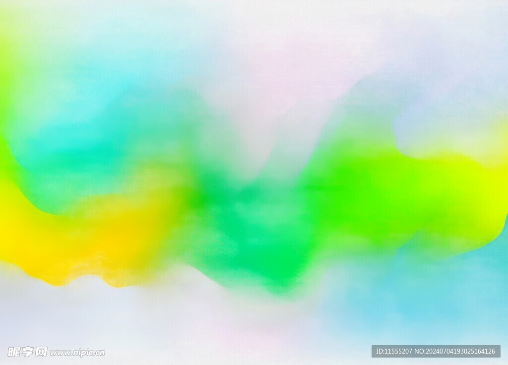 创意水彩抽象艺术画水彩晕染