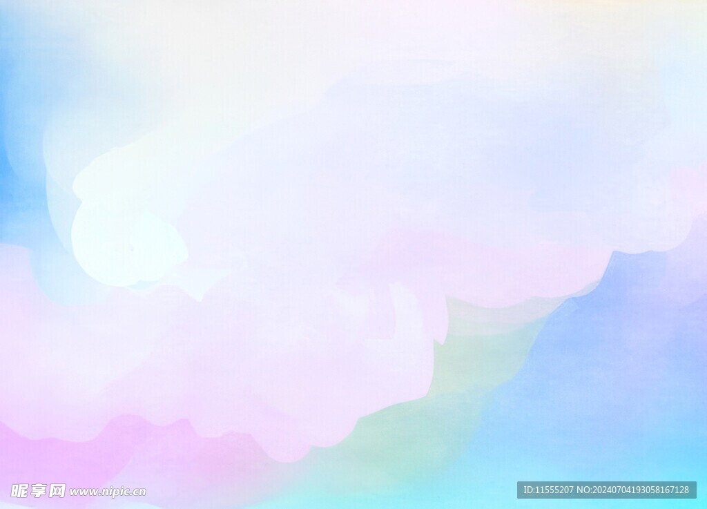 创意水彩抽象艺术画水彩晕染
