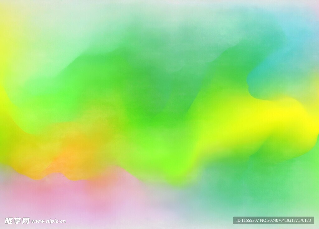 创意水彩抽象艺术画水彩晕染
