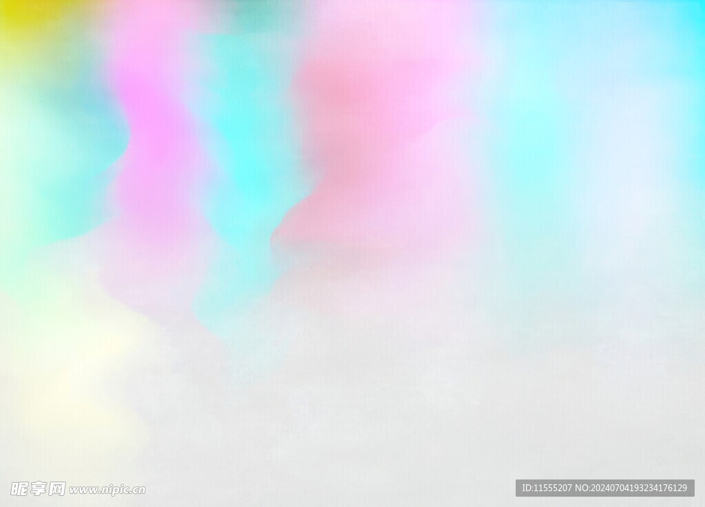 创意水彩抽象艺术画水彩晕染