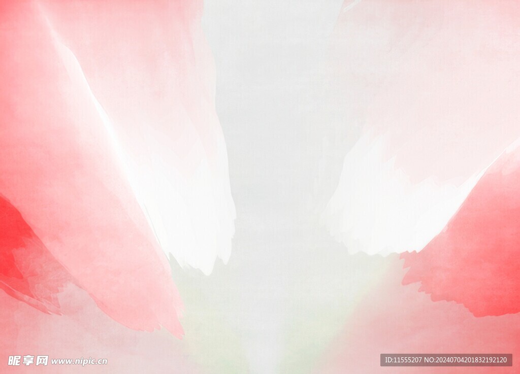 创意水彩抽象艺术画水彩晕染
