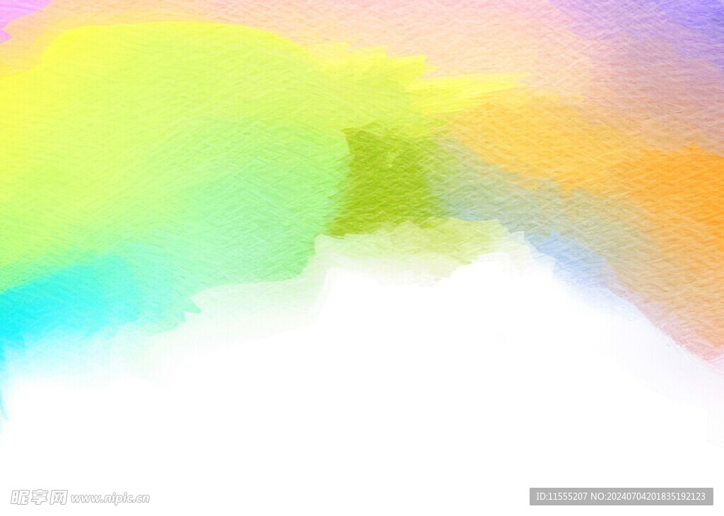 创意水彩抽象艺术画水彩晕染