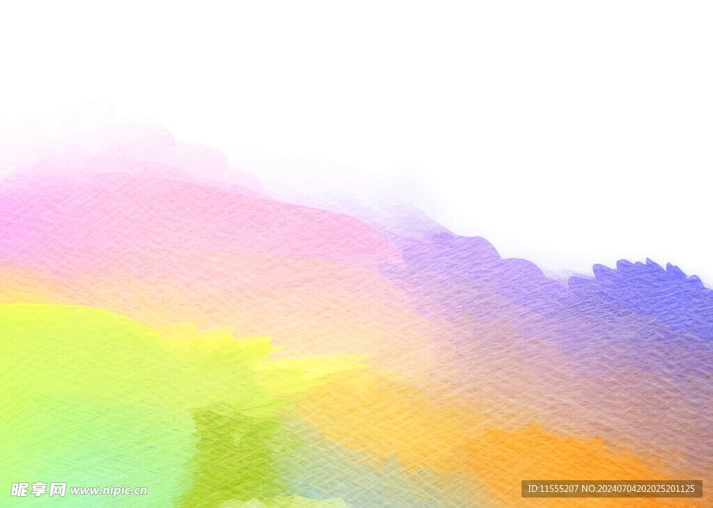 创意水彩抽象艺术画水彩晕染