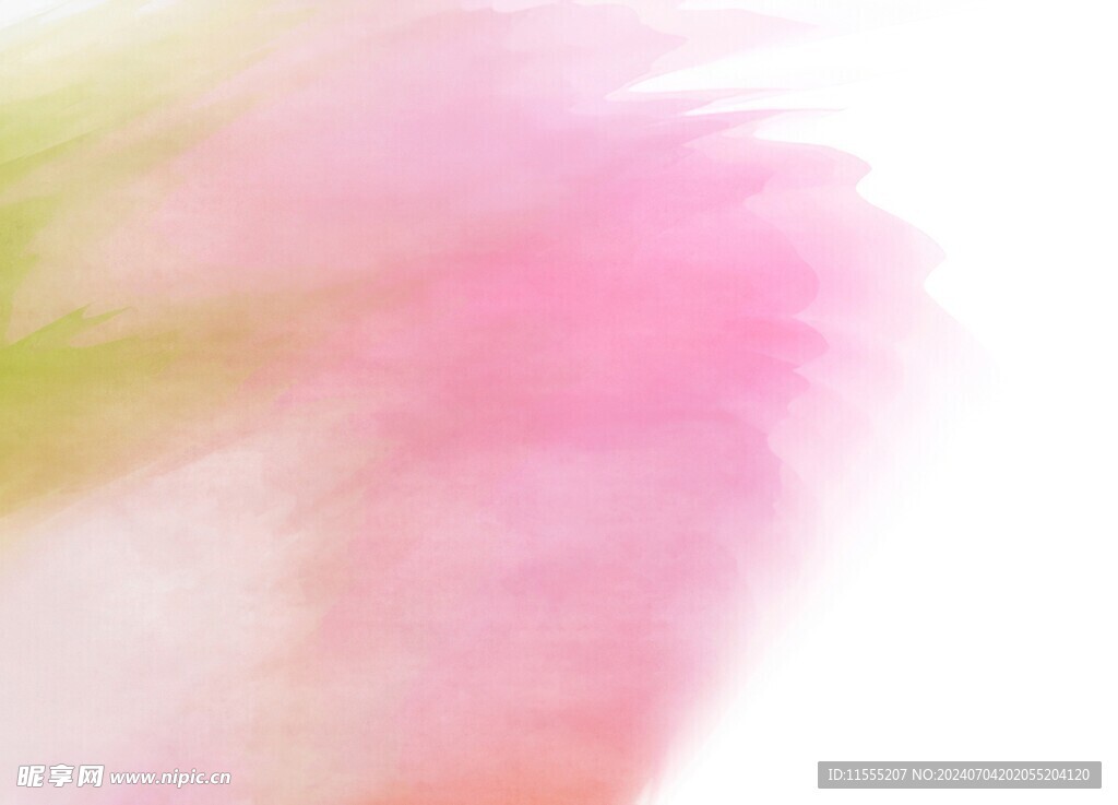 创意水彩抽象艺术画水彩晕染