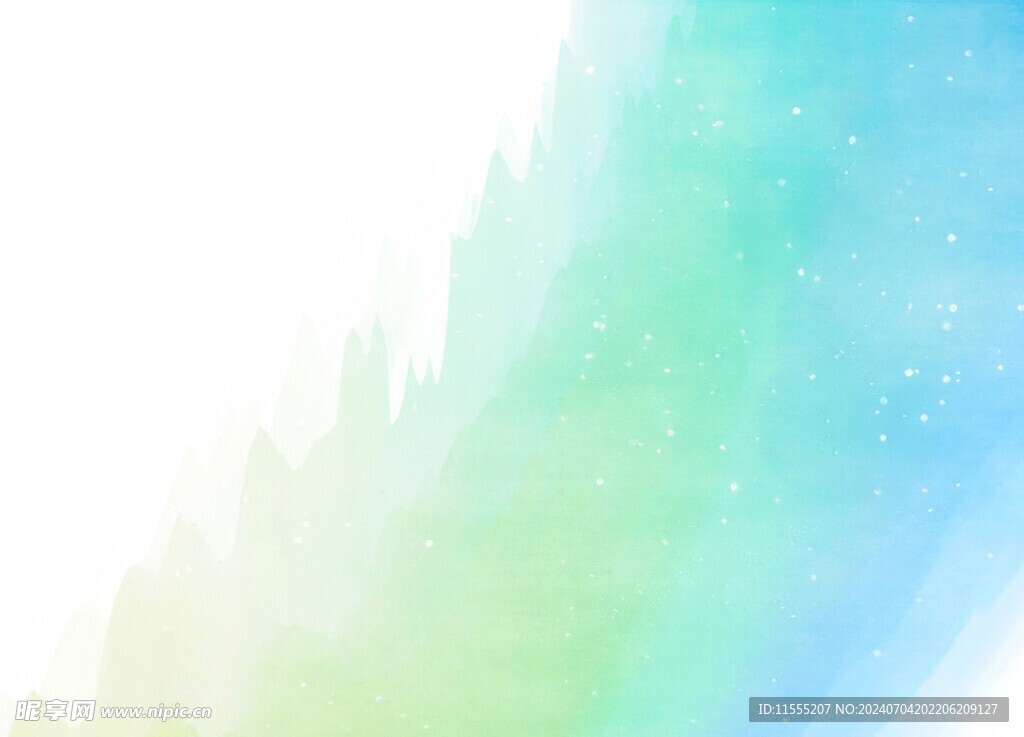 创意水彩抽象艺术画水彩晕染