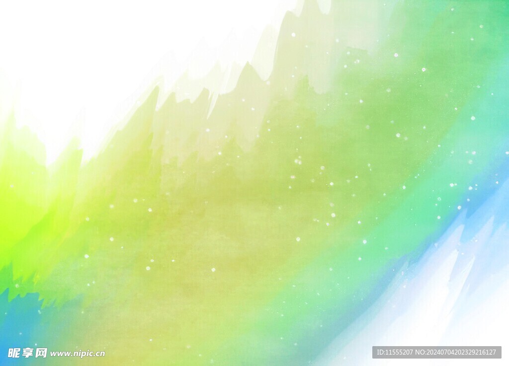 创意水彩抽象艺术画水彩晕染