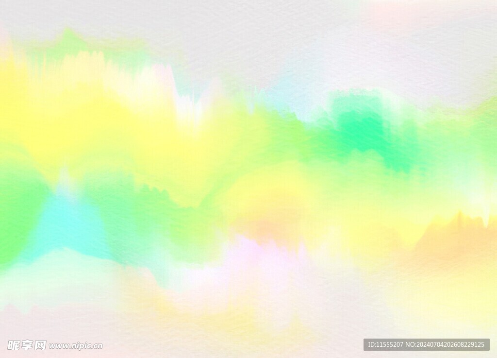 创意水彩抽象艺术画水彩晕染