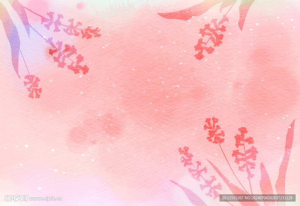 创意水彩抽象艺术画水彩晕染