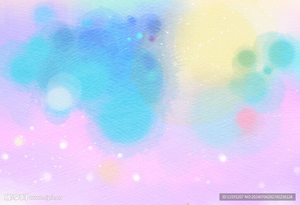 创意水彩抽象艺术画水彩晕染