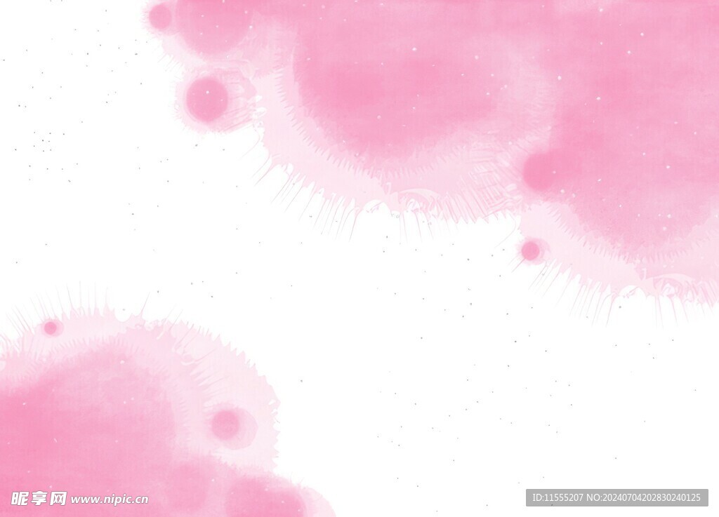 创意水彩抽象艺术画水彩晕染