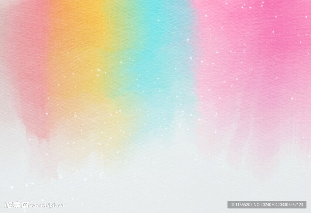 创意水彩抽象艺术画水彩晕染
