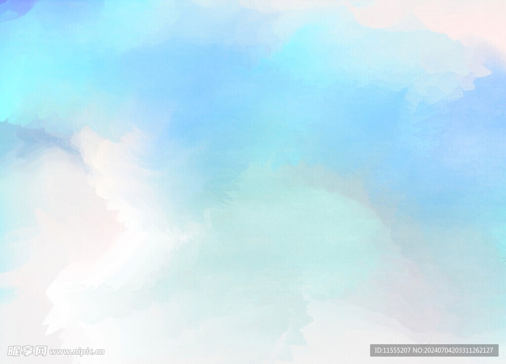 创意水彩抽象艺术画水彩晕染
