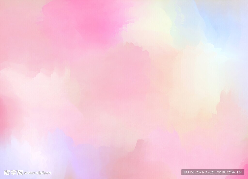 创意水彩抽象艺术画水彩晕染