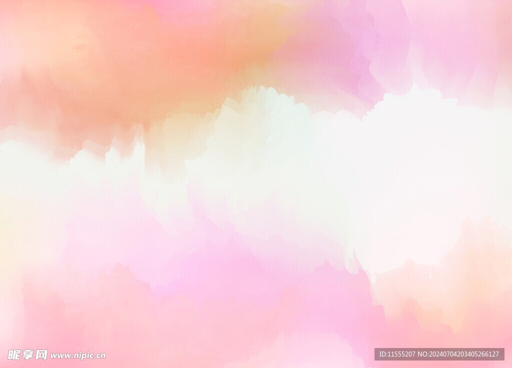 创意水彩抽象艺术画水彩晕染