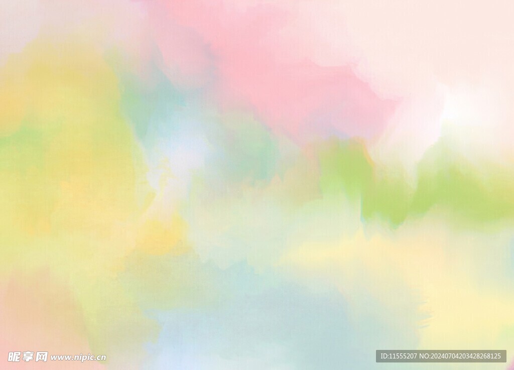 创意水彩抽象艺术画水彩晕染