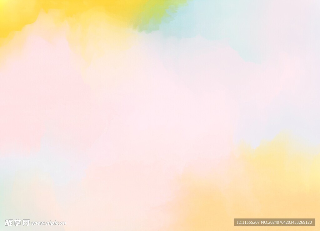 创意水彩抽象艺术画水彩晕染