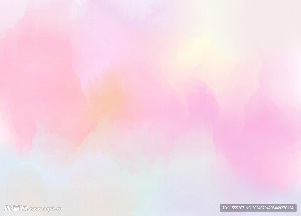 创意水彩抽象艺术画水彩晕染