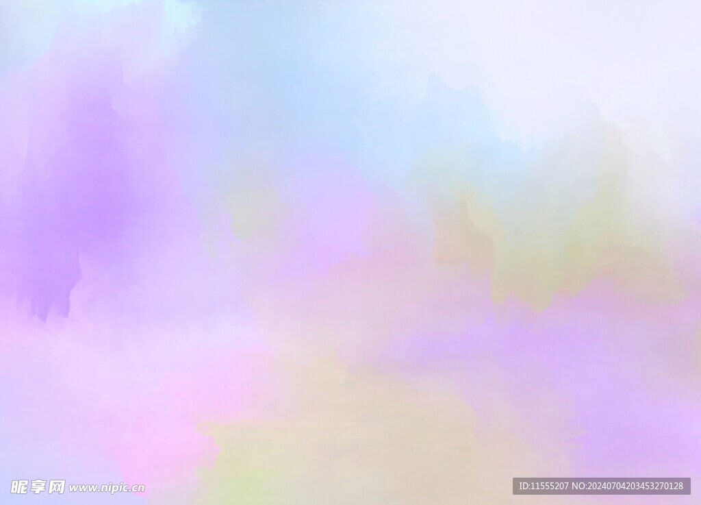 创意水彩抽象艺术画水彩晕染