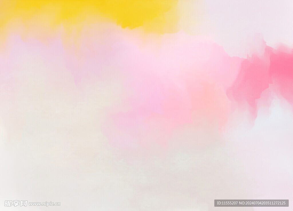 创意水彩抽象艺术画水彩晕染