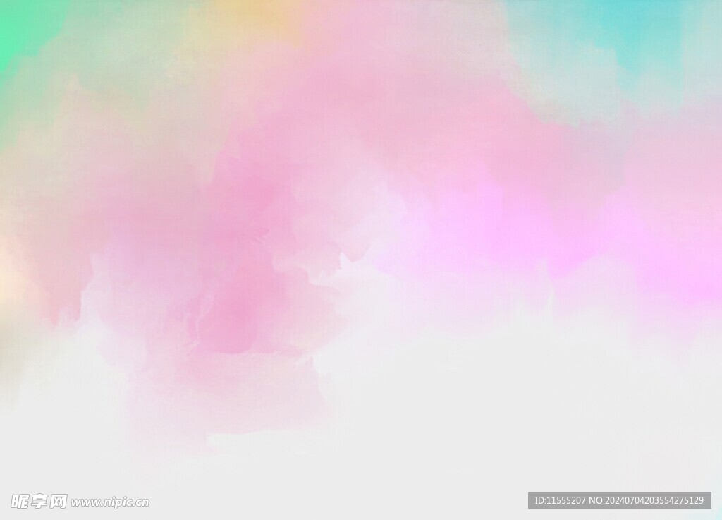 创意水彩抽象艺术画水彩晕染