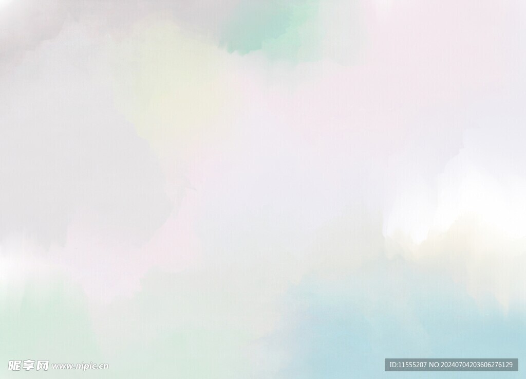 创意水彩抽象艺术画水彩晕染