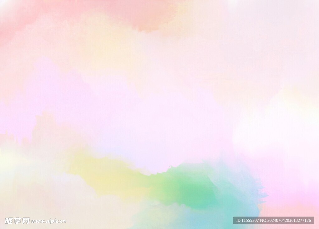 创意水彩抽象艺术画水彩晕染