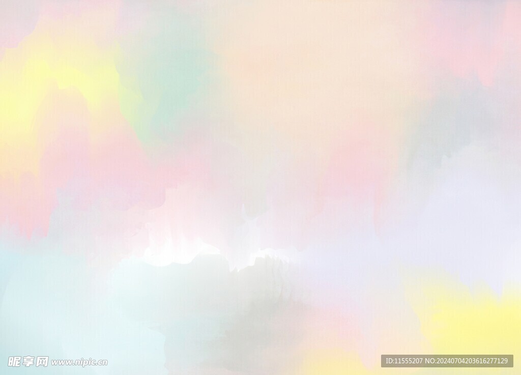 创意水彩抽象艺术画水彩晕染