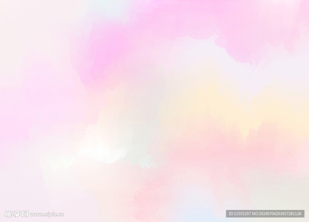 创意水彩抽象艺术画水彩晕染