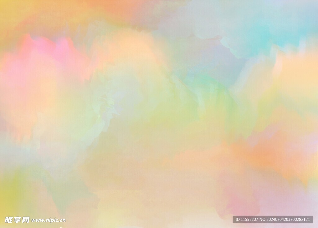 创意水彩抽象艺术画水彩晕染