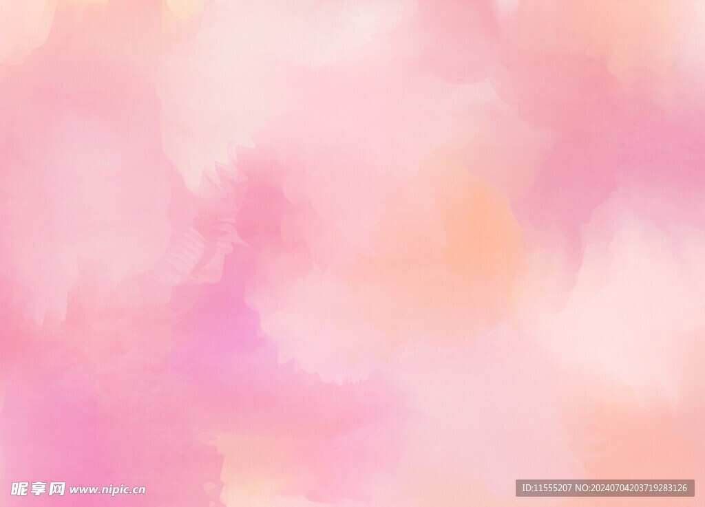 创意水彩抽象艺术画水彩晕染