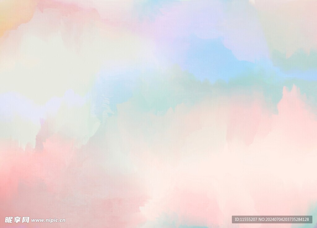 创意水彩抽象艺术画水彩晕染