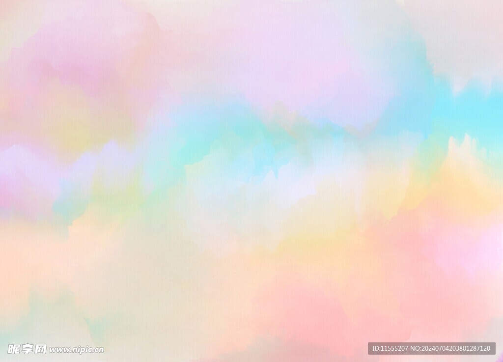 创意水彩抽象艺术画水彩晕染