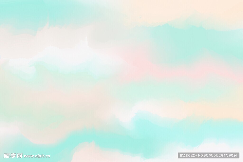 创意水彩抽象艺术画水彩晕染