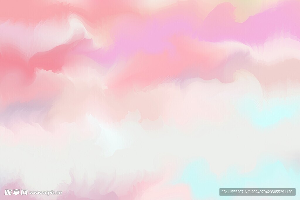 创意水彩抽象艺术画水彩晕染