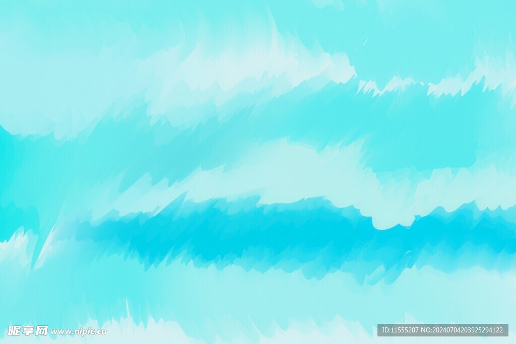 创意水彩抽象艺术画水彩晕染