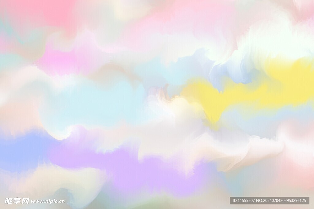 创意水彩抽象艺术画水彩晕染