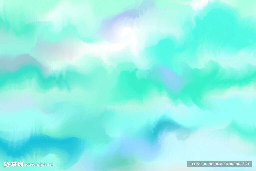 创意水彩抽象艺术画水彩晕染
