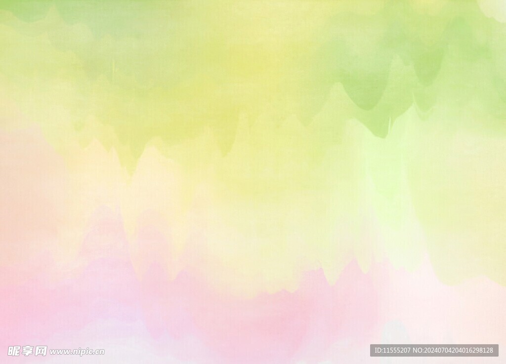 创意水彩抽象艺术画水彩晕染
