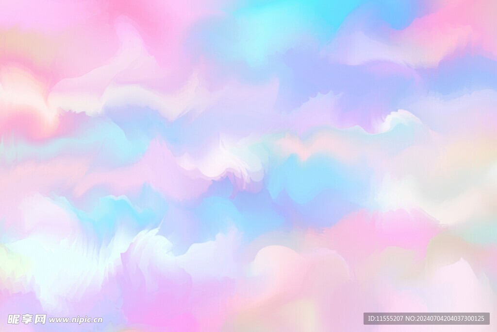创意水彩抽象艺术画水彩晕染