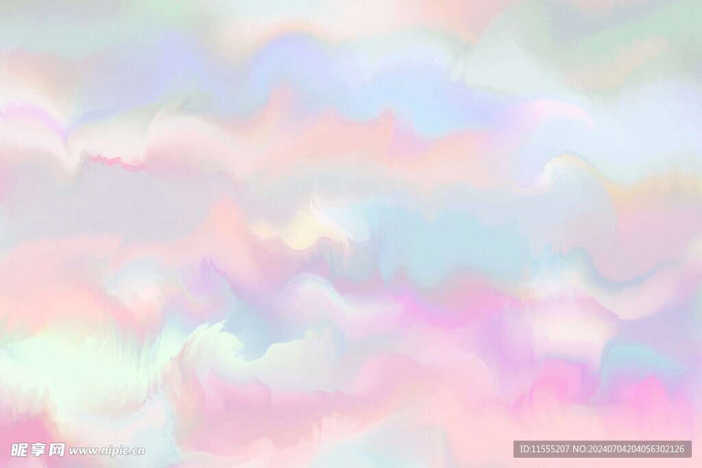 创意水彩抽象艺术画水彩晕染