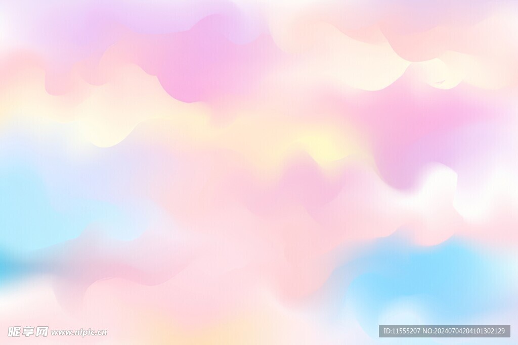 创意水彩抽象艺术画水彩晕染